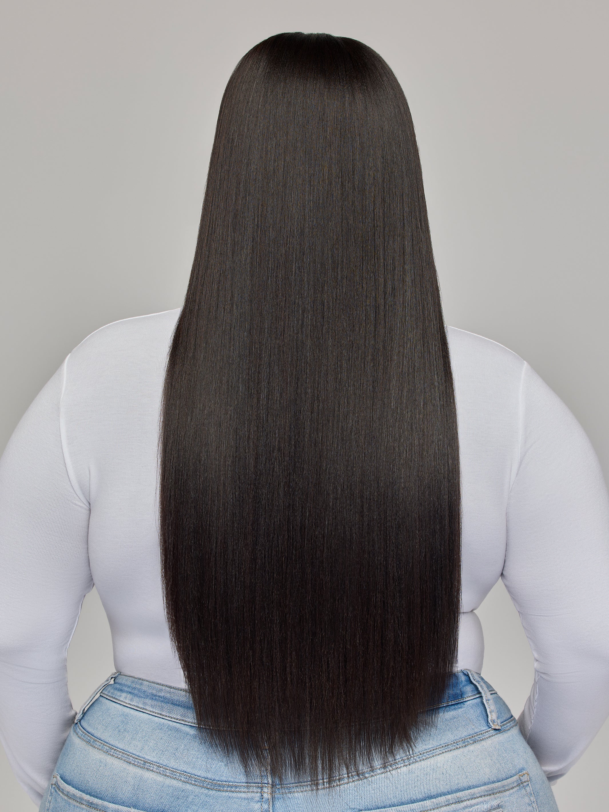 Bounce Relaxed Straight Hair Extensions - Image 4